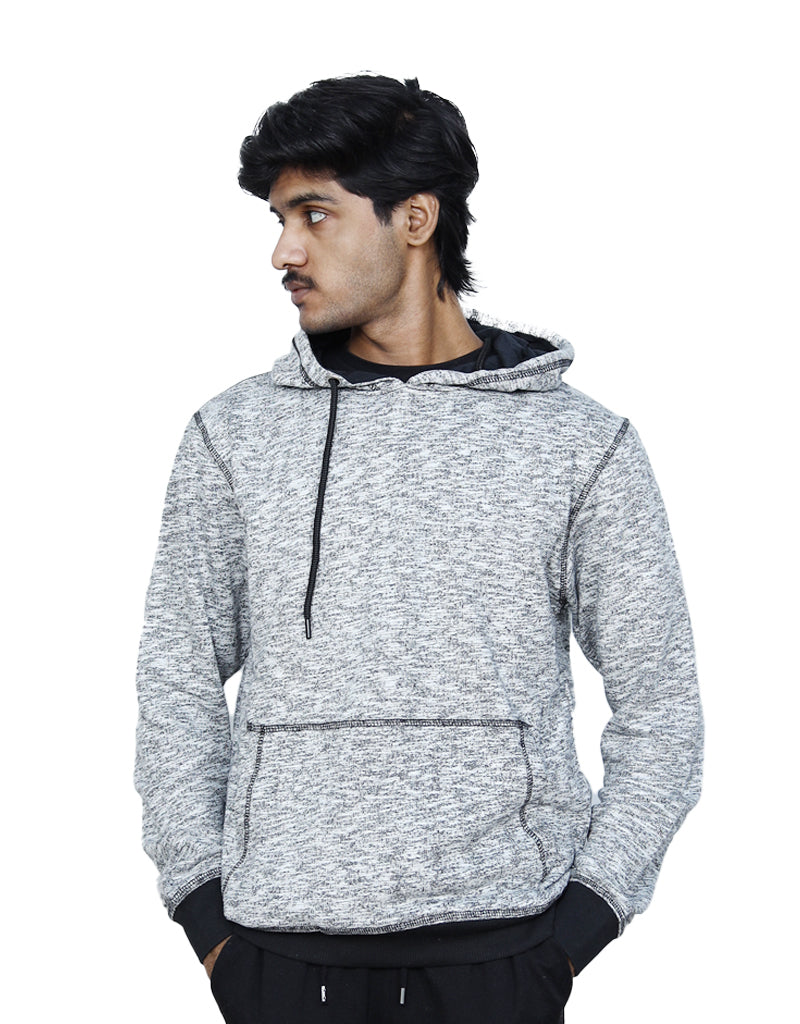 JITTER GRAY/BLACK - HOODIE