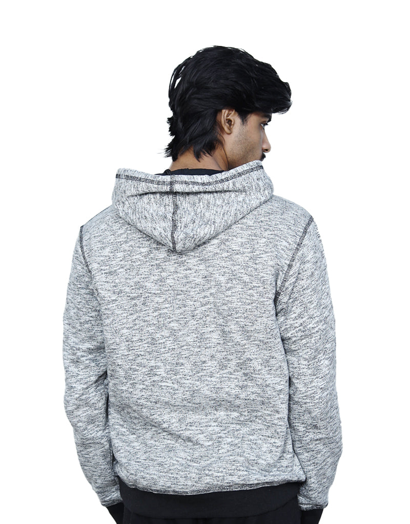 JITTER GRAY/BLACK - HOODIE